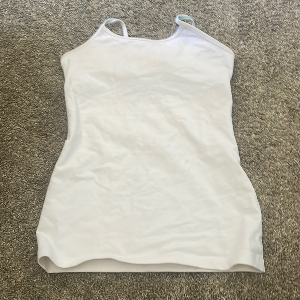 white ivivva tank top